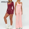 Seamless Yoga Tracksuit Set