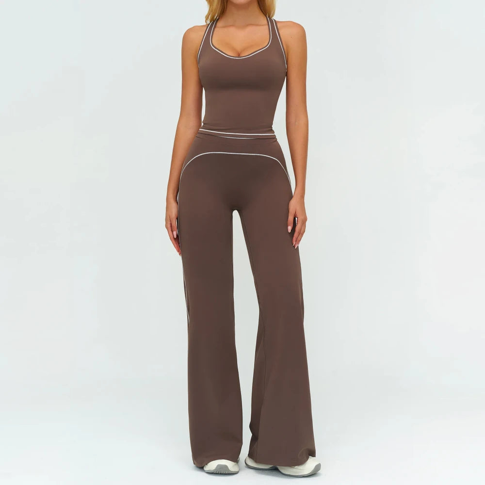 Seamless Yoga Tracksuit Set