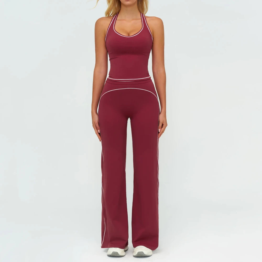 Seamless Yoga Tracksuit Set