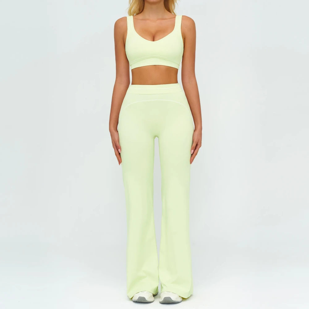Seamless Yoga Tracksuit Set