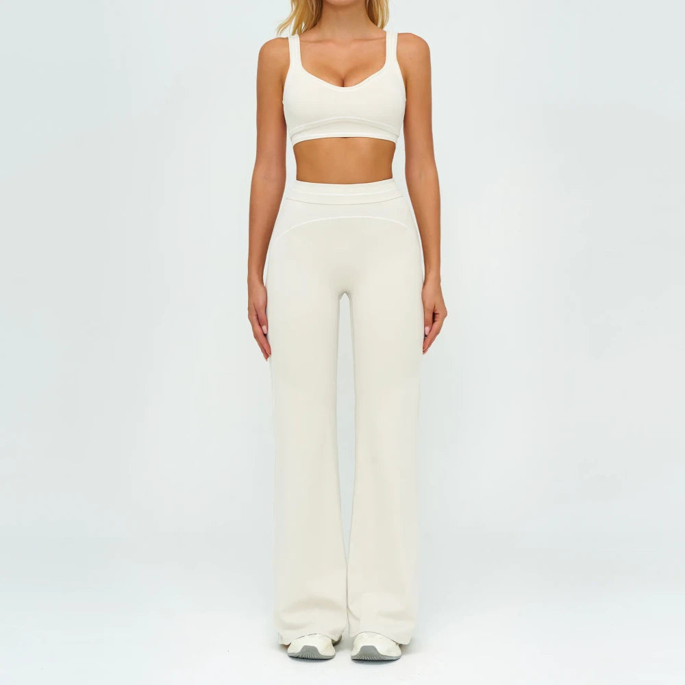 Seamless Yoga Tracksuit Set