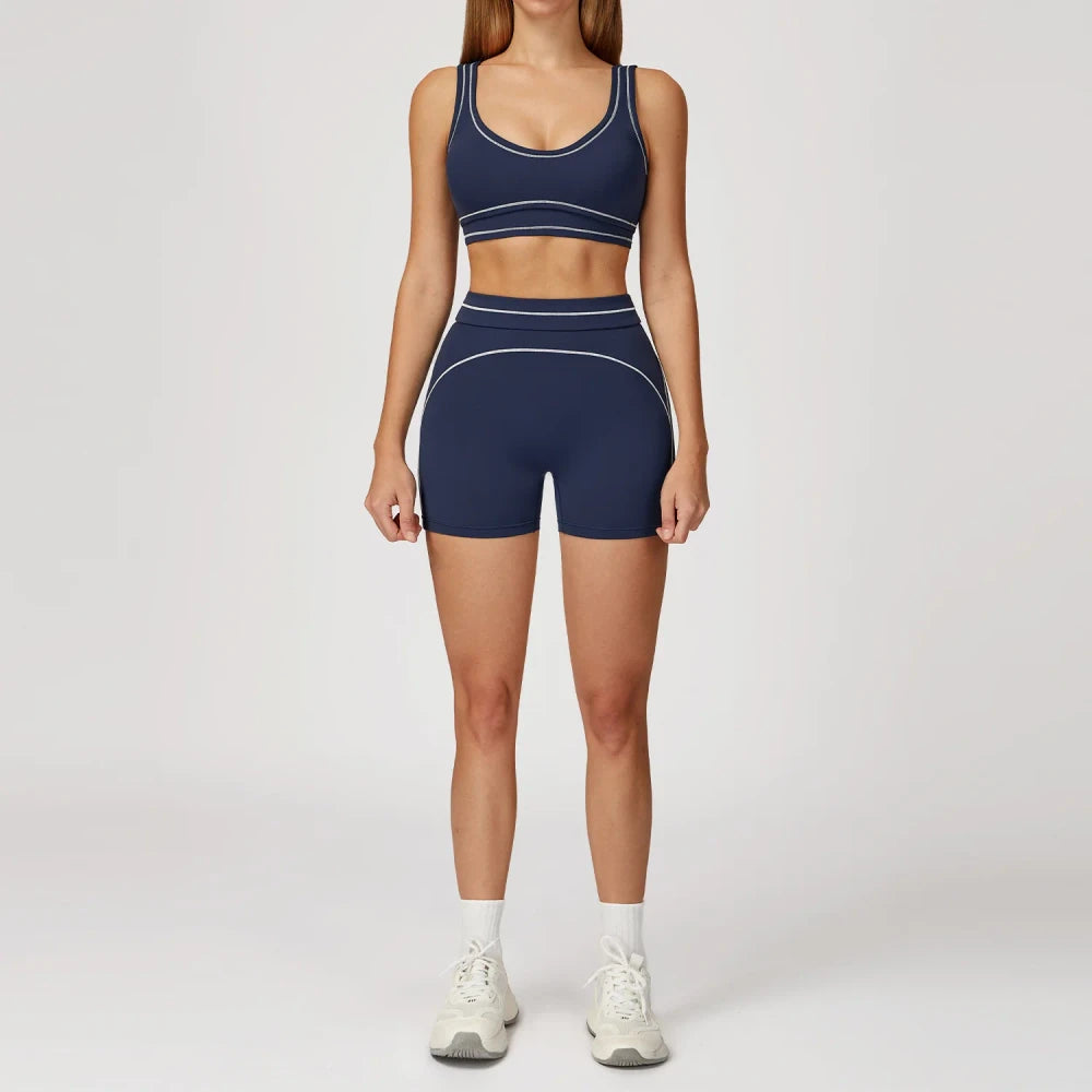 Seamless Yoga Tracksuit Set