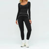 Seamless Yoga Tracksuit Set