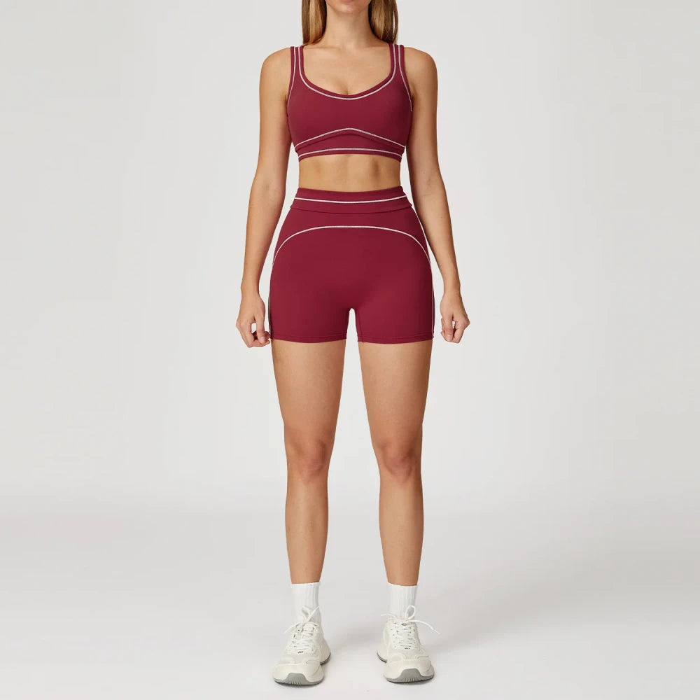 Seamless Yoga Tracksuit Set