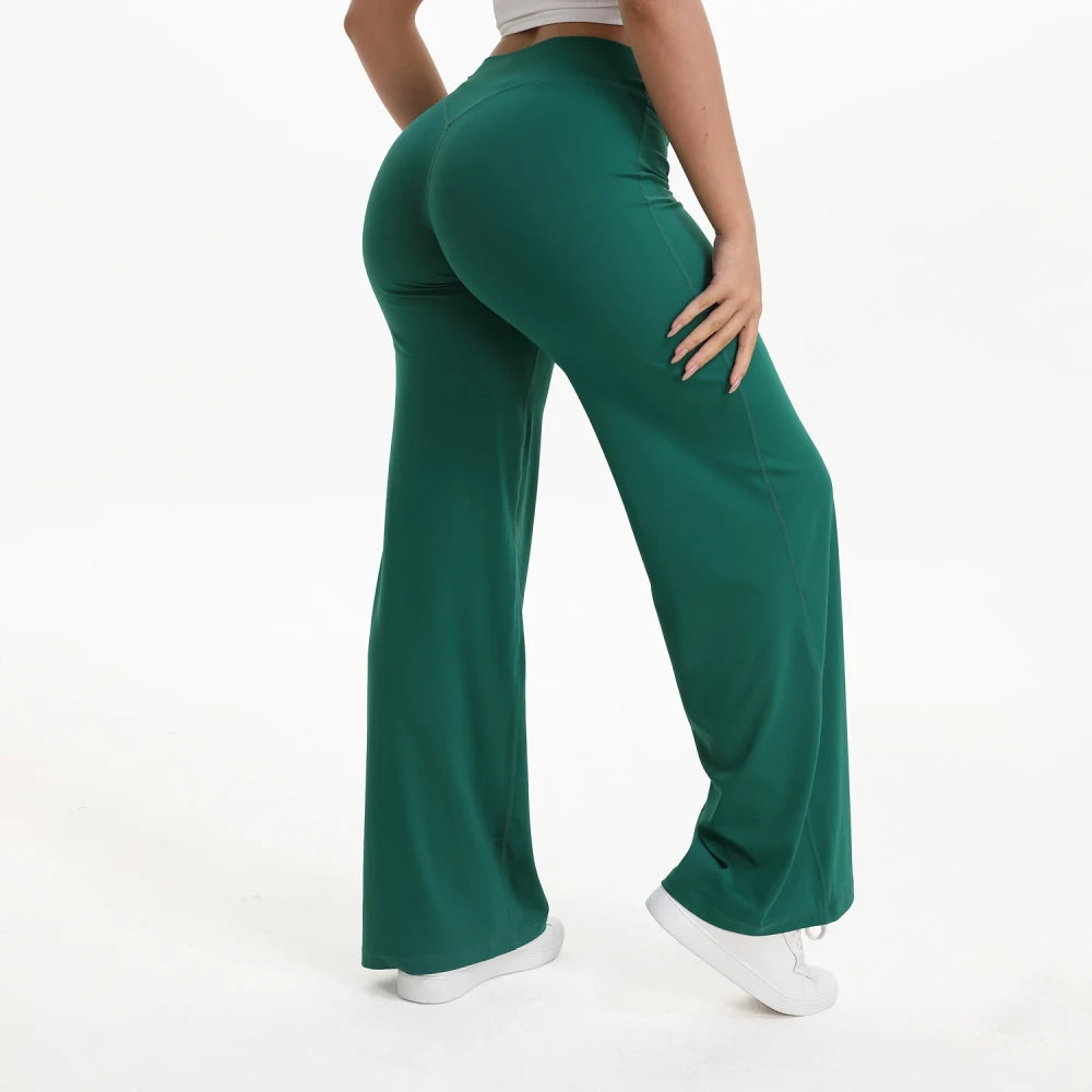 Wide Leg Sport Pants