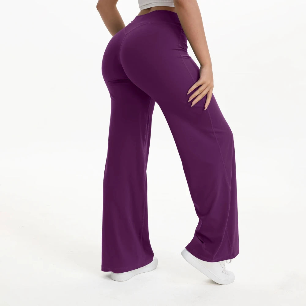 Wide Leg Sport Pants