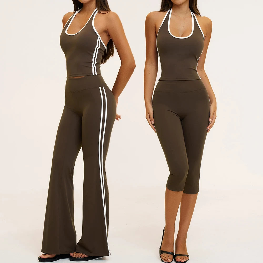 Nude Feel High Waist Sport Suit