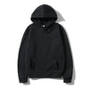 Solid Fleece Fitness Hoodie