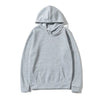 Solid Fleece Fitness Hoodie