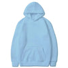 Solid Fleece Fitness Hoodie