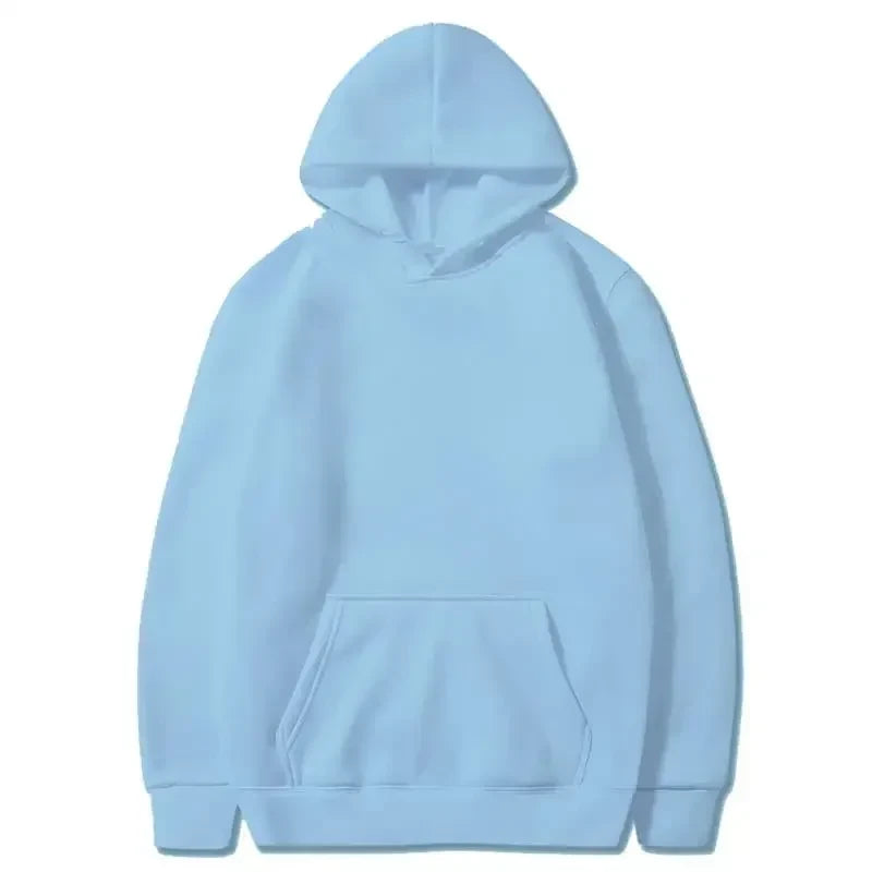 Solid Fleece Fitness Hoodie