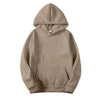 Solid Fleece Fitness Hoodie