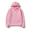 Solid Fleece Fitness Hoodie
