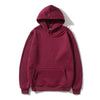 Solid Fleece Fitness Hoodie