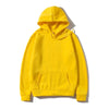 Solid Fleece Fitness Hoodie