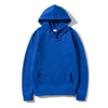 Solid Fleece Fitness Hoodie