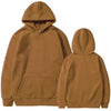 Solid Fleece Fitness Hoodie