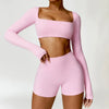 Seamless Knit Workout Set