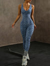 Leopard Print Workout Romper