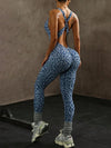 Leopard Print Workout Romper