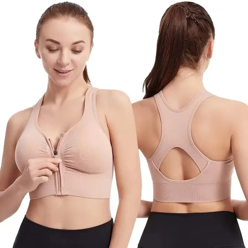 Breathable Plus Size Sports Bra