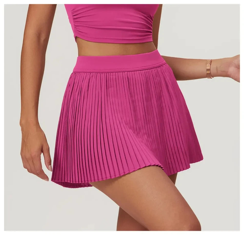 Pleated Tennis Skirt with Inner Pocket