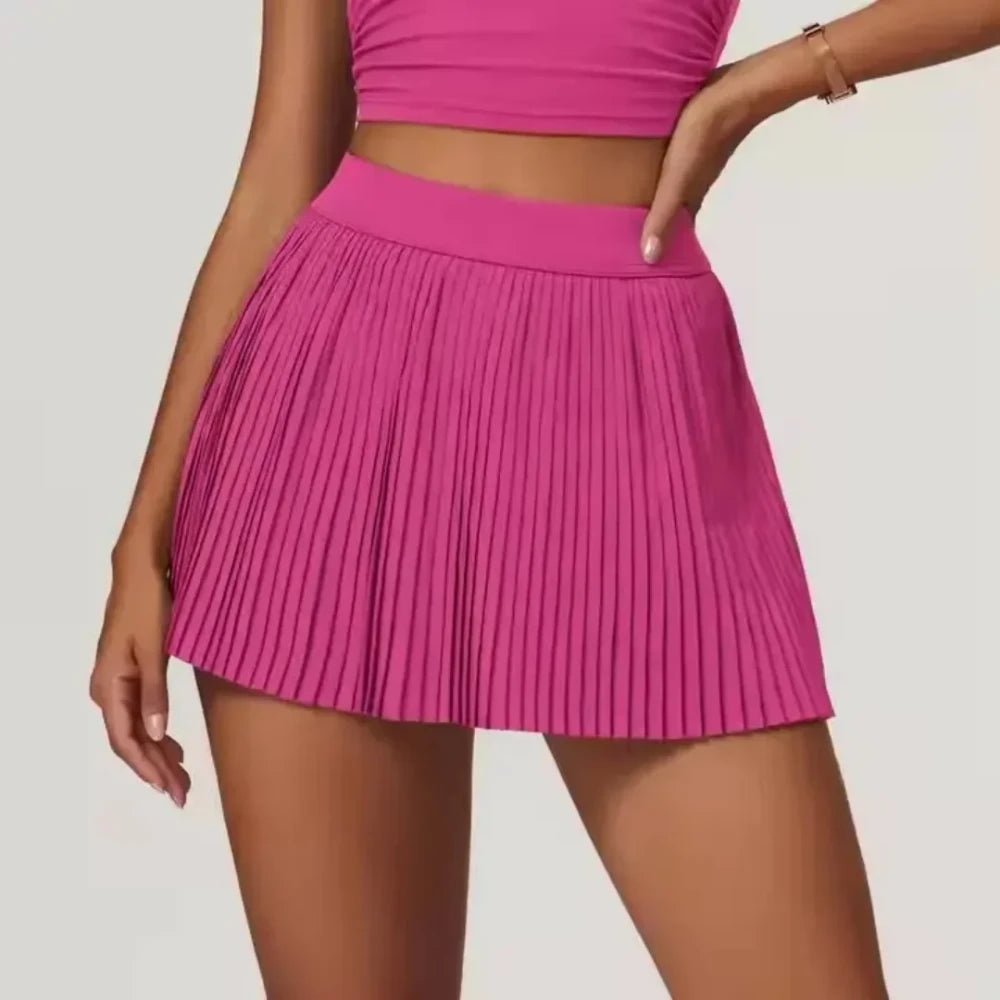 Pleated Tennis Skirt with Inner Pocket