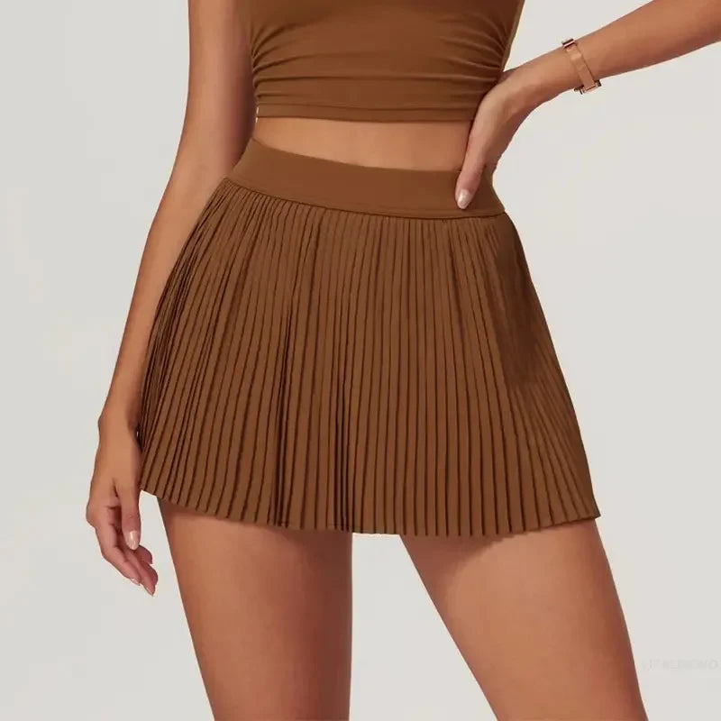 Pleated Tennis Skirt with Inner Pocket