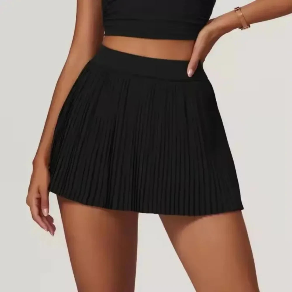 Pleated Tennis Skirt with Inner Pocket