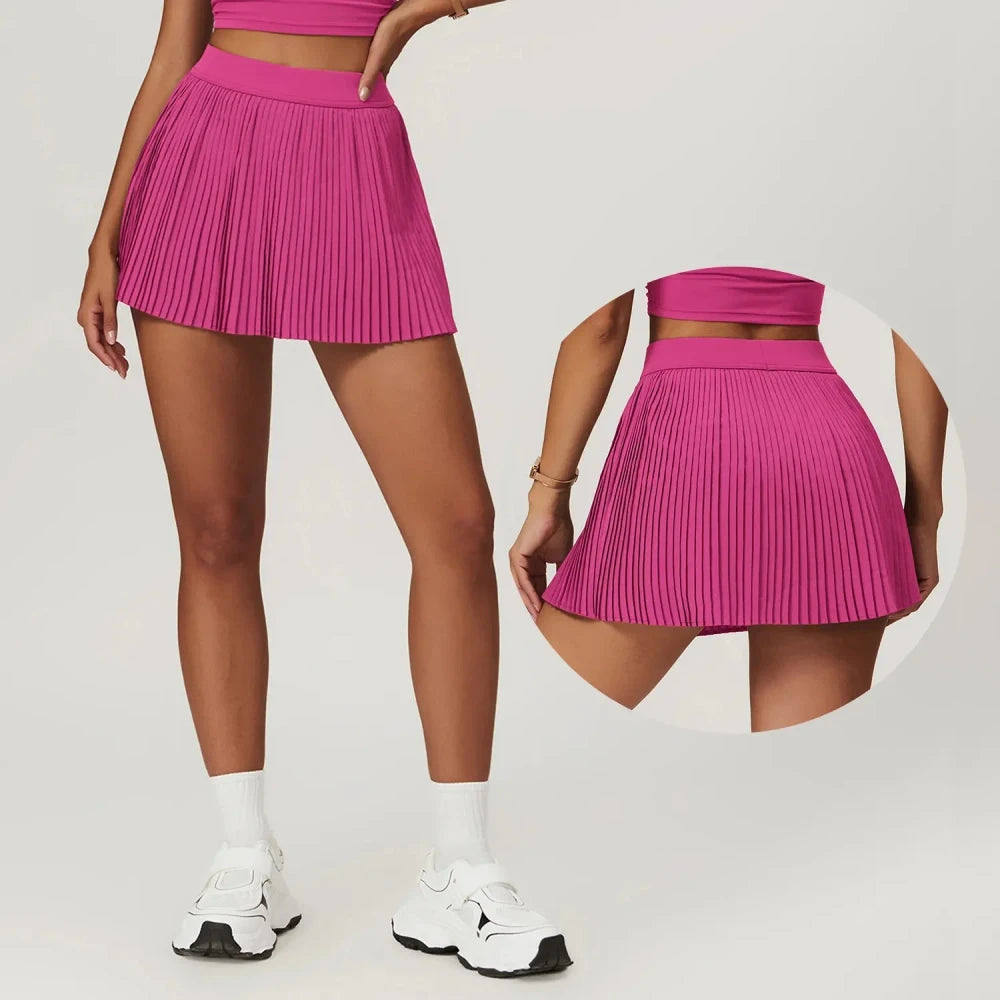 Pleated Tennis Skirt with Inner Pocket