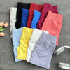 Seamless High-Waisted Fitness Shorts