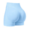 Seamless High-Waisted Fitness Shorts