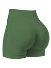 Seamless High-Waisted Fitness Shorts