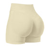 Seamless High-Waisted Fitness Shorts