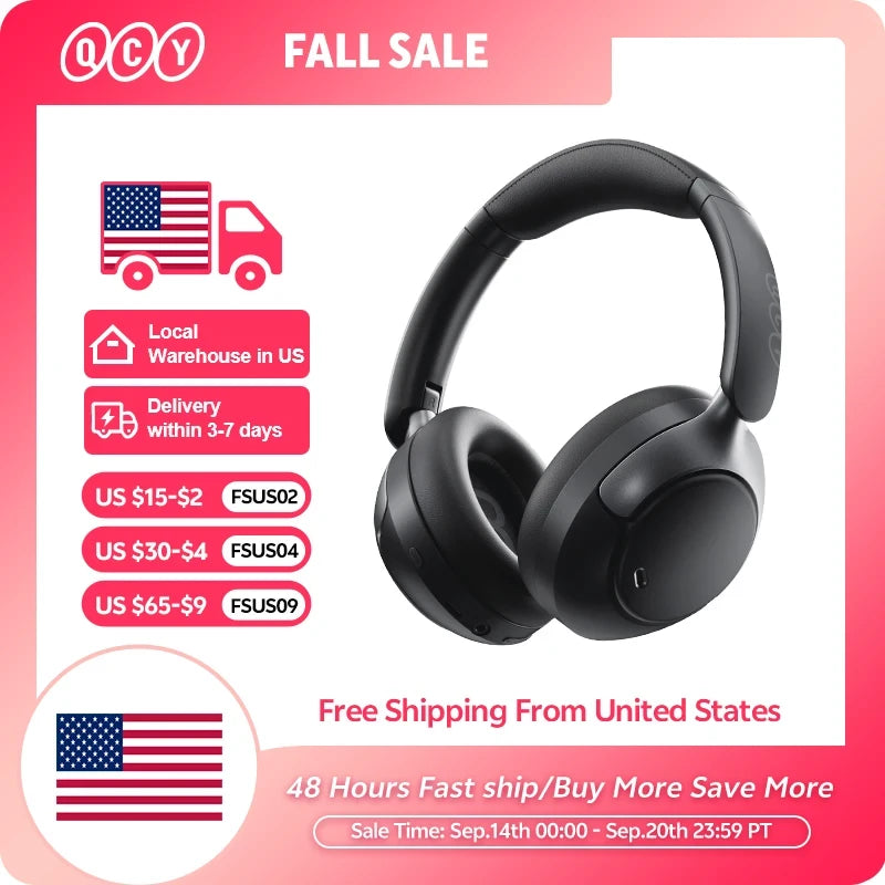 QCY H3 Pro Wireless Headphones