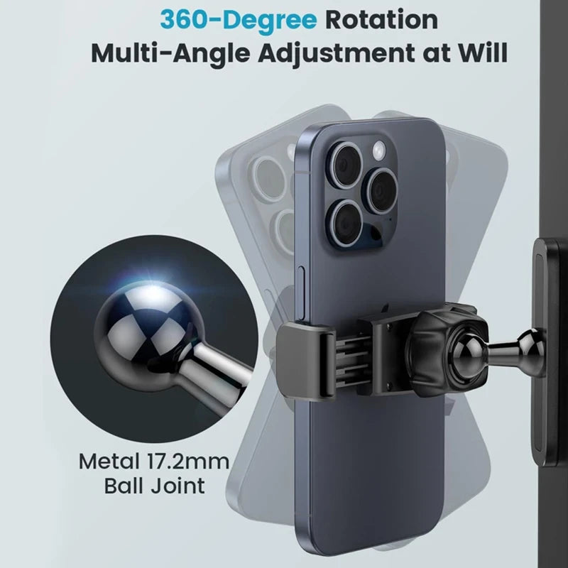 Adjustable Magnetic Gym Phone Holder