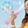 Mist Spray Sports Water Bottle