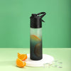 Mist Spray Sports Water Bottle