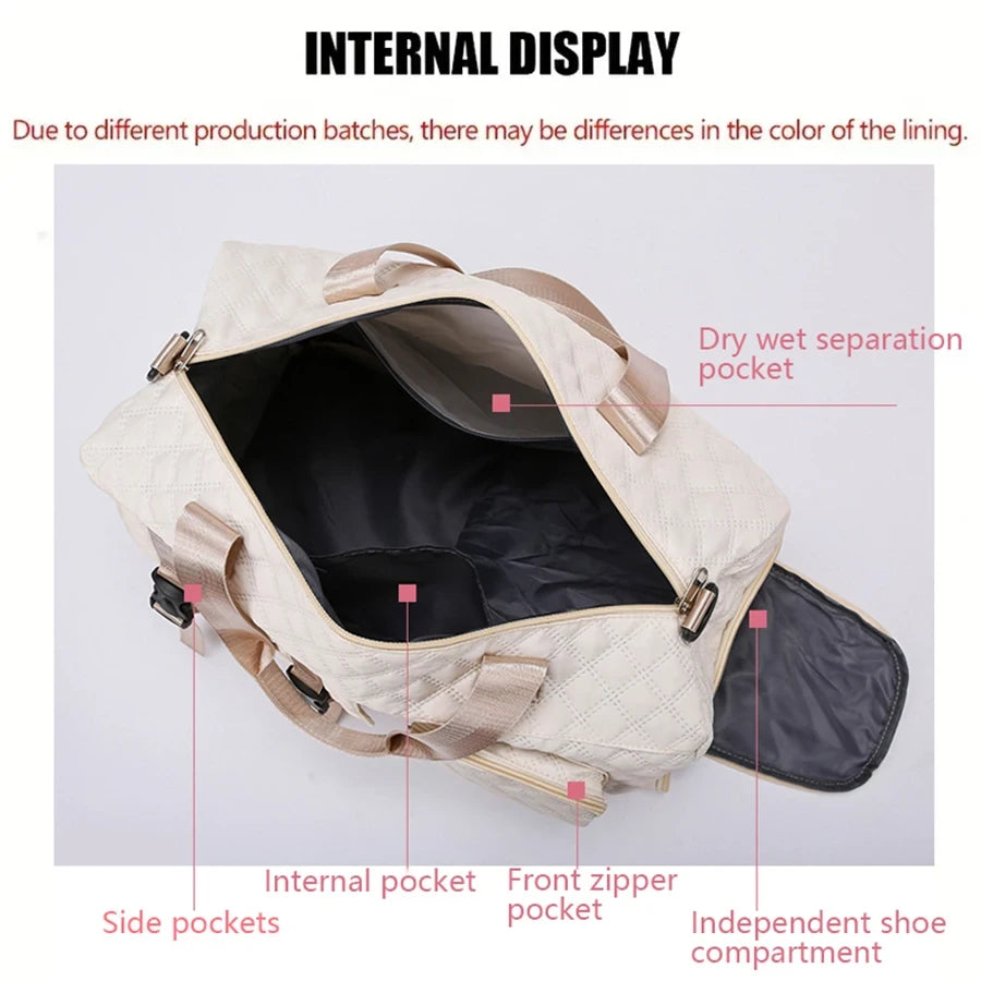 Nylon Travel Gym Duffle Bag