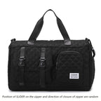 Sports bag with wet/dry compartment