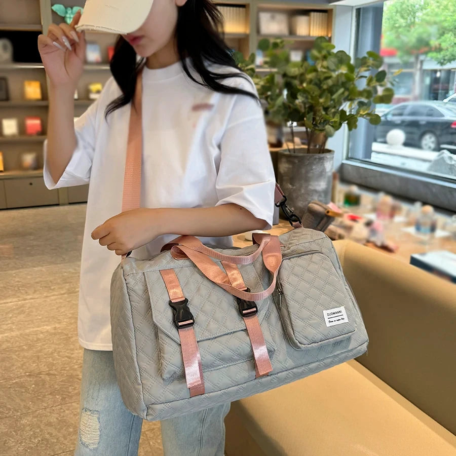 Nylon Travel Gym Duffle Bag