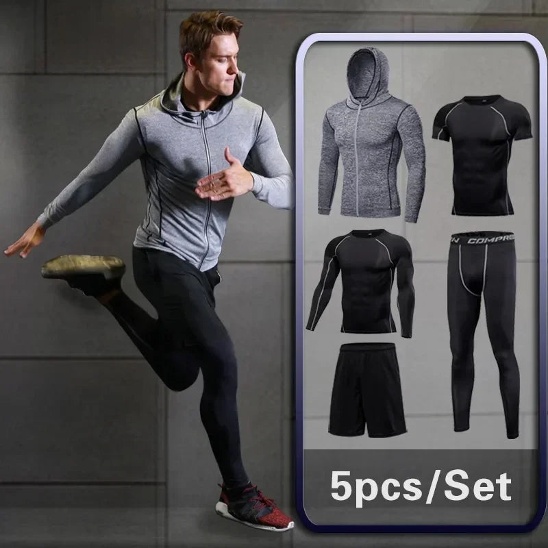 Mens Compression Sportswear Set