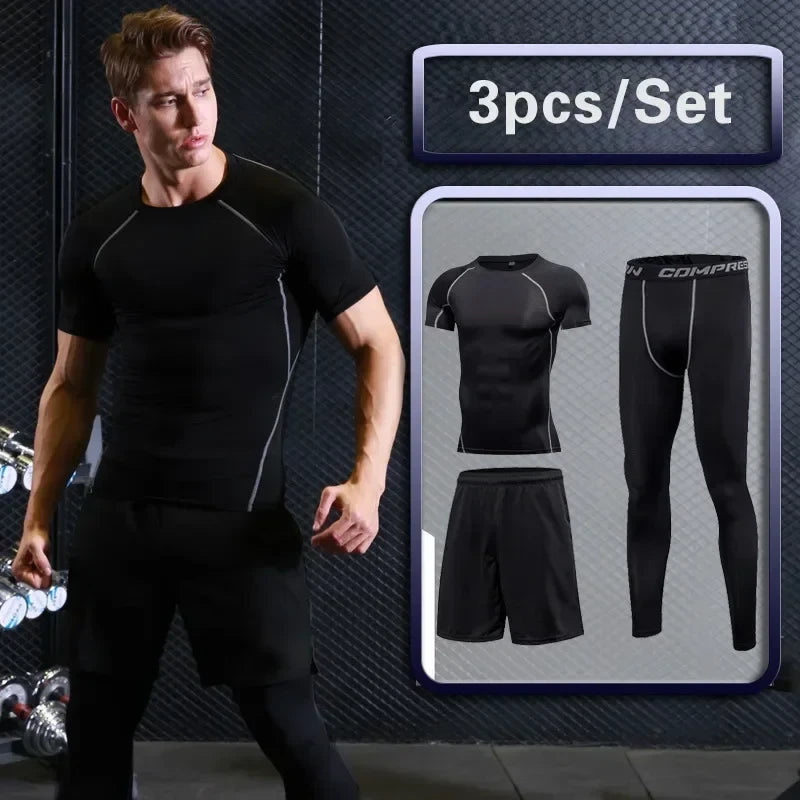 Mens Compression Sportswear Set