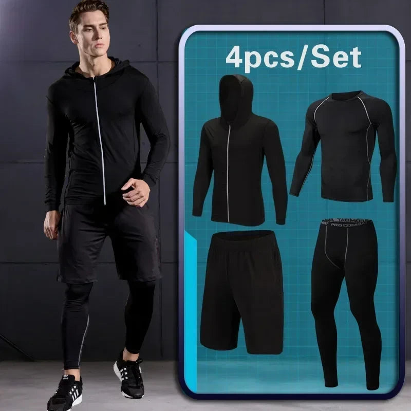 Mens Compression Sportswear Set