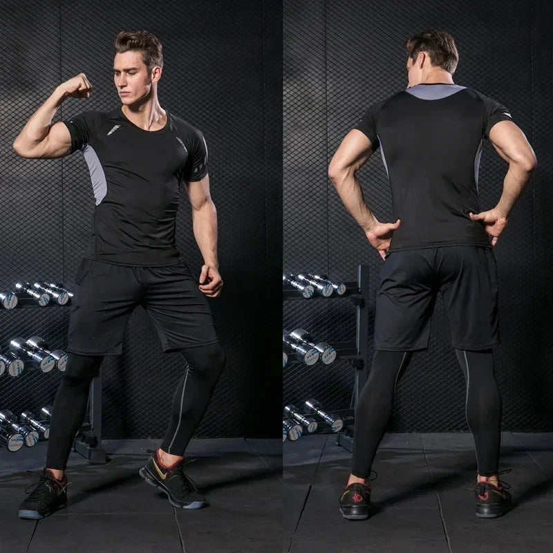 Mens Compression Sportswear Set