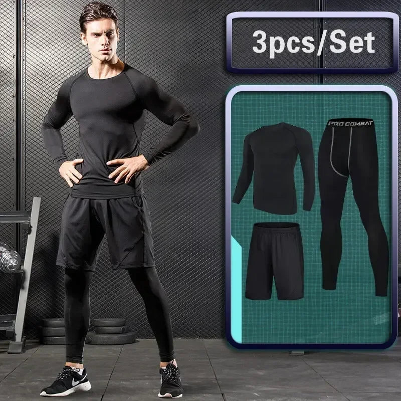 Mens Compression Sportswear Set