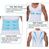 Mens Compression Waist Trainer Tank Top