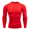 Mens Compression Long Sleeve Training Top