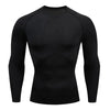 Mens Compression Long Sleeve Training Top