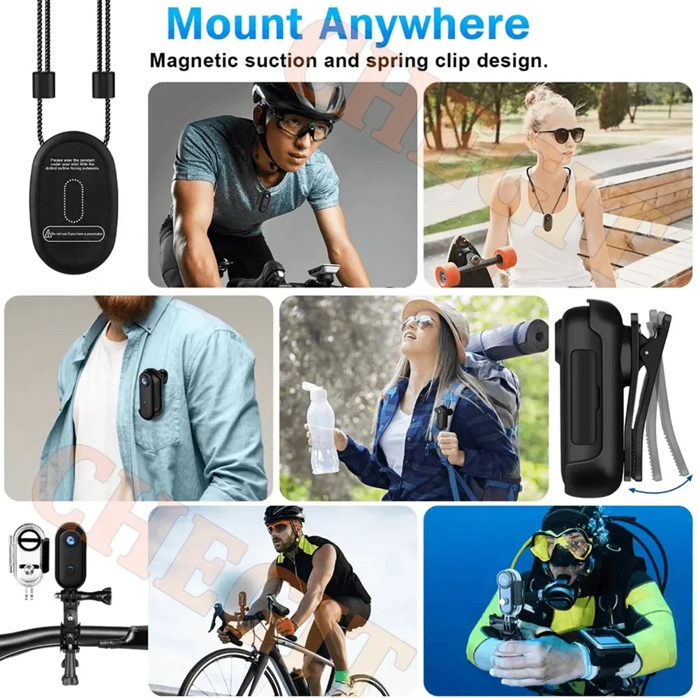 Magnetic Mini Pocket Action Camera